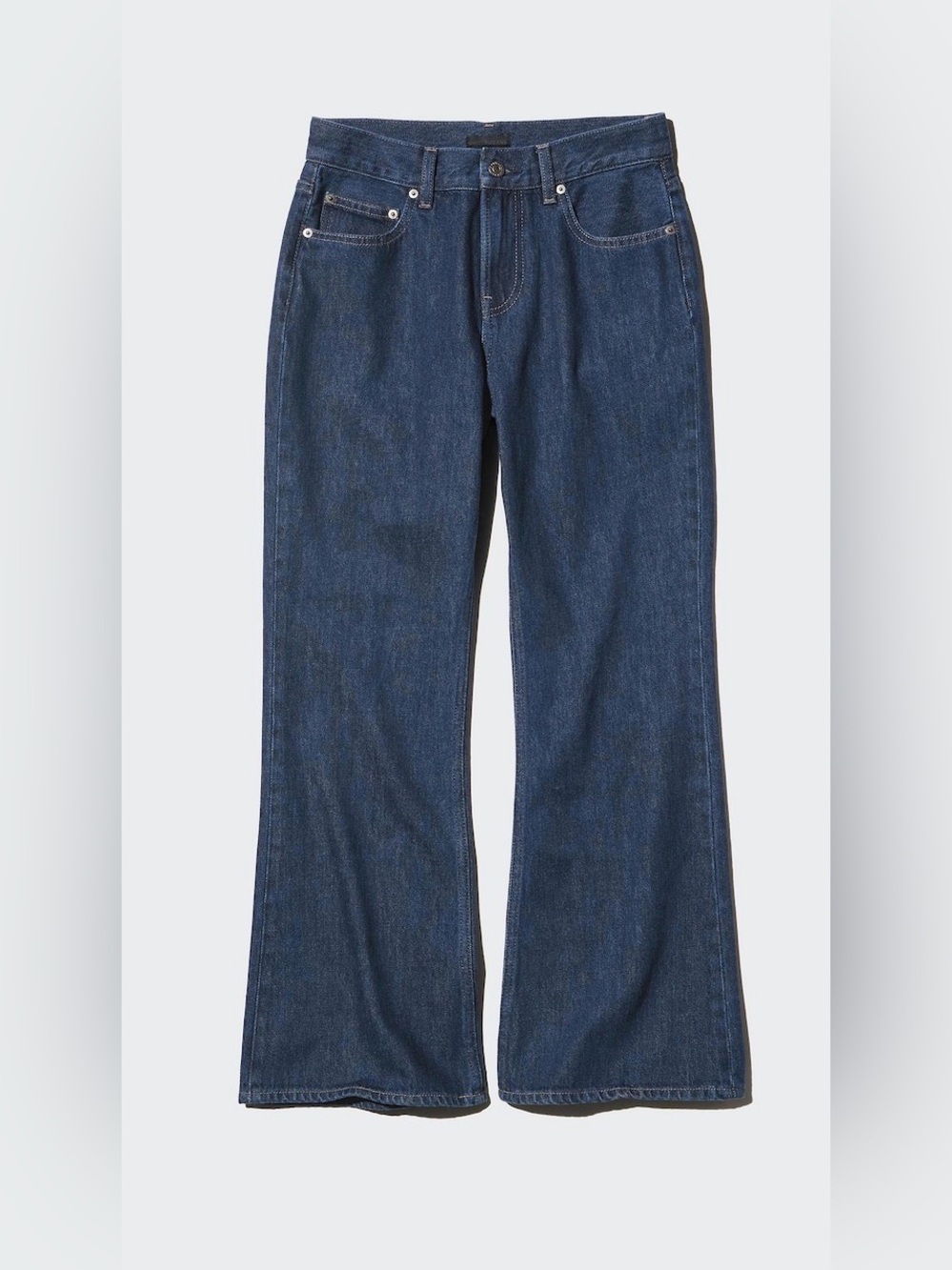 Uniqlo Slim Fit Low Rinse Bootcut Jean Size 24